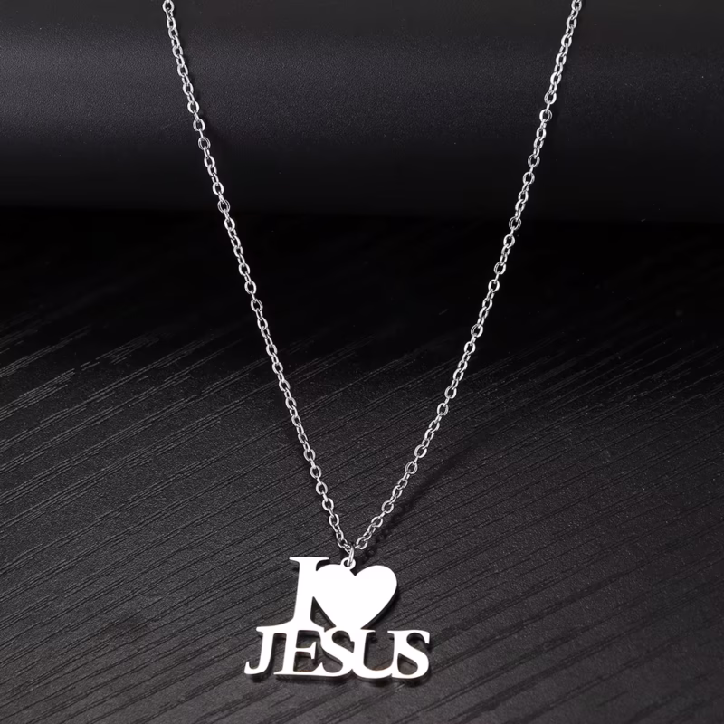 I love Jesus Halskette