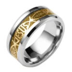 Gold Jesusring