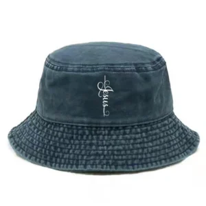 Jesus Fischerhut Bucket Hat Herren Streetwear