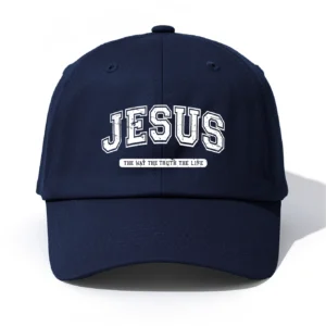 Christliche Cap mit Jesus Schriftzug & Bibelvers – Stylische Glaubens Cap