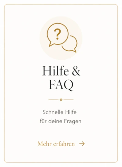 Hilfe & FAQ
