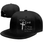 Christliche Snapback Cap – Matthäus 19:26 Style