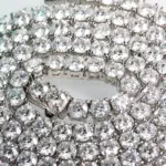 AnuJewel 4 mm Moissanit Tenniskette – 45 bis 60 cm – weitere Produktansicht