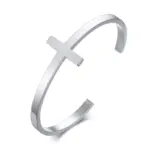 Kreuz Armreif Herren – Design 3