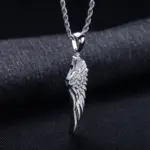 MossanRappr Engelsflügel Kette mit 14K-Goldbeschichtung