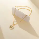 Christliche Ichthys Kette aus Edelstahl Detailansicht