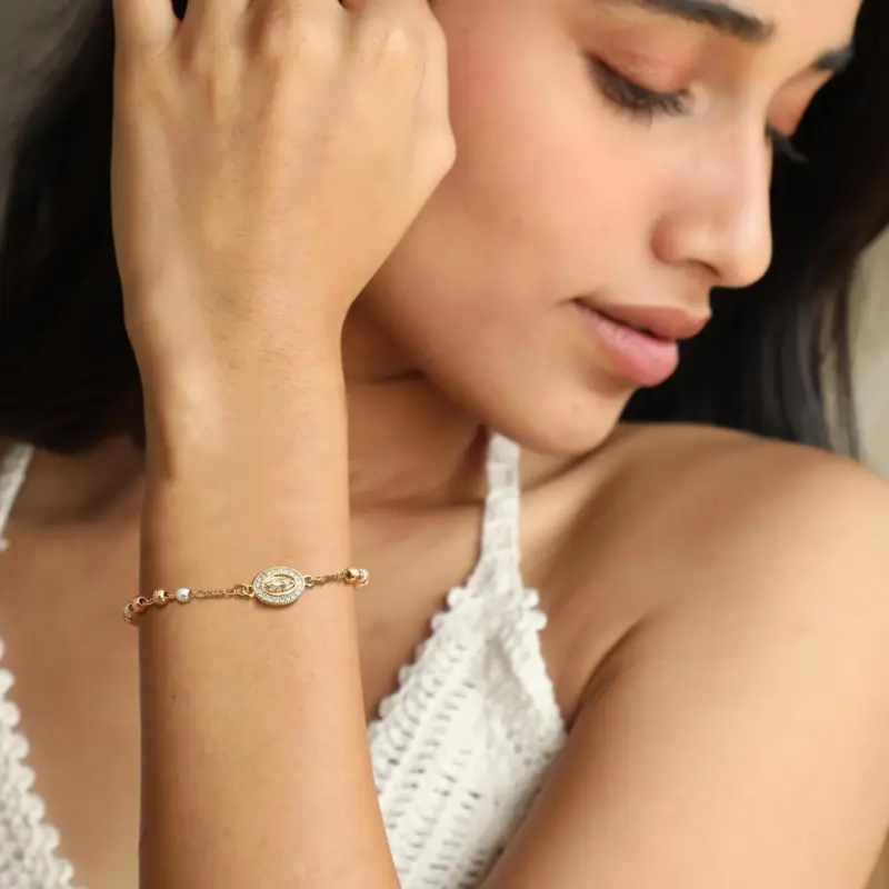 Christliches Armband Damen mit Marienmedaille