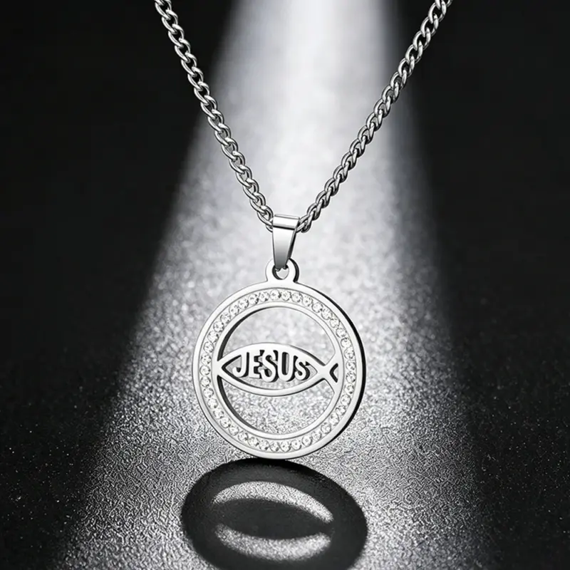 Ichthys Kette als christliches Geschenk mit Bedeutung