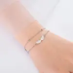 Engelsflügel Armband Damen – Edelstahl Schmuck mit Bedeutung