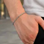 Kreuzarmband Herren – 3 aufeinander abgestimmte Armbänder