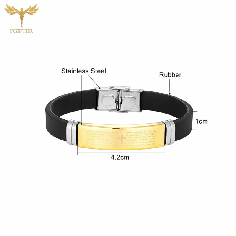 Padre Nuestro Armband – Design 1
