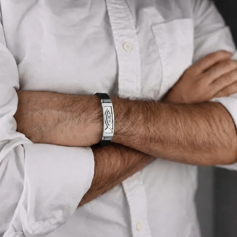 Christliches Ichthys Armband – Produktansicht