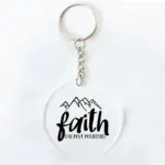 Christlicher Schlüsselanhänger in Mehrfarbig