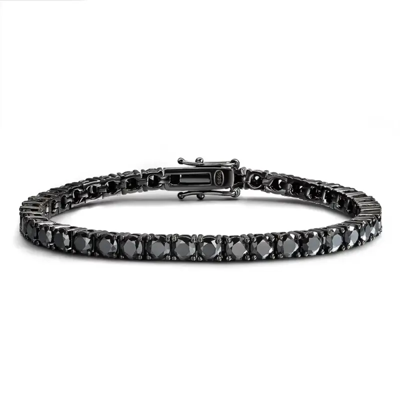 Moissanit Tennisarmband Ausführung A