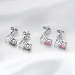 SMYOUE Moissanit Ohrstecker – Vier-Krappen-Fassung