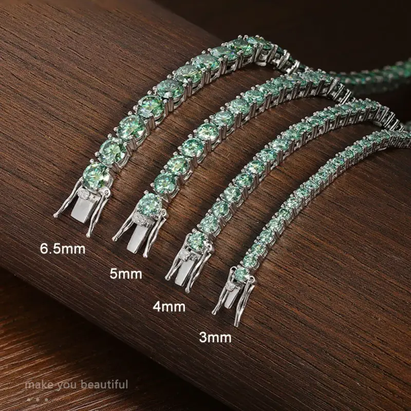 Vergleich der Steingrößen 3, 4, 5 und 6,5 mm