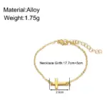 Damen Armband mit Kreuz – Gold- und Silberoptik