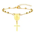 Marienarmband mit Kreuz für Damen – Design 4