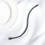 Moissanit Armband aus 925 Silber in verschiedenen Längen