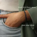 Premium Moissanit Armband mit Geschenkbox