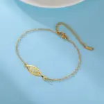 Ichthys Armband mit christlichem Fischsymbol – Detailansicht