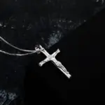 Jesus Kreuzanhänger 925 Silber – Produktdetail TOPGRILLZ