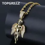 Engel Anhänger im Hip-Hop-Stil – Detailansicht