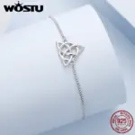 WOSTU Armband Damen 16+5 cm – 925 Silber Symbolschmuck