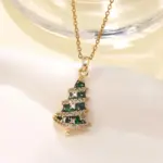 DoreenBeads Weihnachtskette – Tannenbaum mit funkelnder Girlande