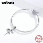 WOSTU Charm Schmuck – Größen- und Detailansicht