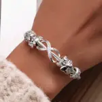 WOSTU Charms für Armband und Halskette aus 925 Silber