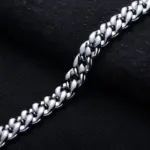 Iced-Out Moissanit Armband in Silber – Produktansicht
