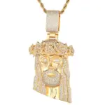 Iced Out Jesus-Anhänger – Detail und Verarbeitung