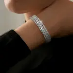 IGOTOS Moissanit Armband in 16 bis 21 cm – Produktansicht