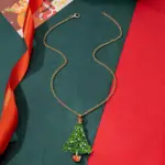 Huitan Weihnachtsbaum-Halskette 45 cm – Gesamtansicht