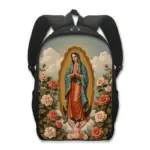COOLOST Marienrucksack, Druckmotiv 06: Guadalupe mit Rosen