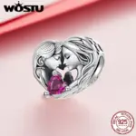 WOSTU Familien Schmuck Charm – weitere Motivansicht