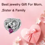 WOSTU Familien Charms mit Mutter-Tochter- und Schwester-Motiven