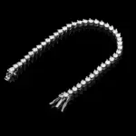 SMYOUE Tennisarmband 3 mm – offene Verschlussansicht