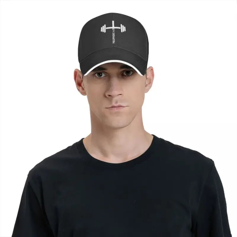 Christliche Baseball Cap mit Philipper 4,13 getragen von Mann
