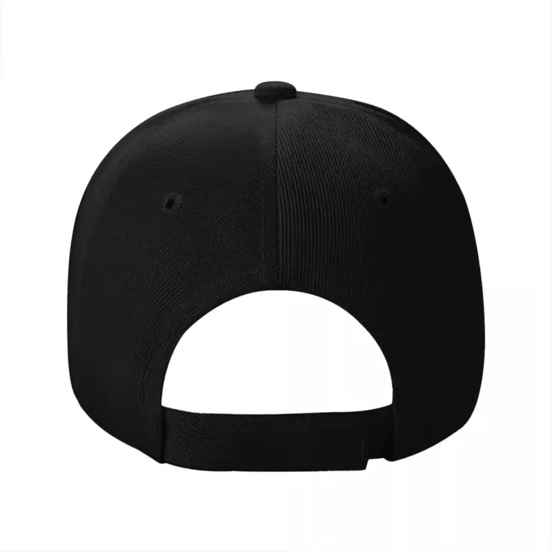 Schwarze christliche Baseball Cap – Rückseite mit verstellbarem Verschluss