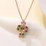 DoreenBeads Weihnachtskette – Schleife mit Stern