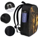 Christlicher Rucksack mit Kreuzmotiv – Rückansicht oder Detail