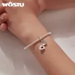 WOSTU Rosen Charm – farbige Blüten Charms für Armband und Kette